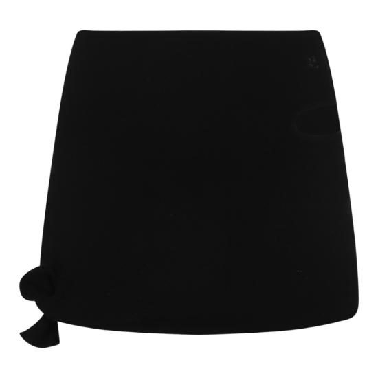  쿠레쥬 숏 스커트 125MJU231FI00019999 Black