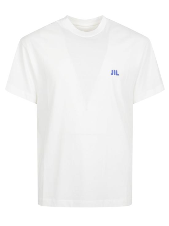 26FW 질샌더 반팔 티셔츠 J22GC0283J45048100 White