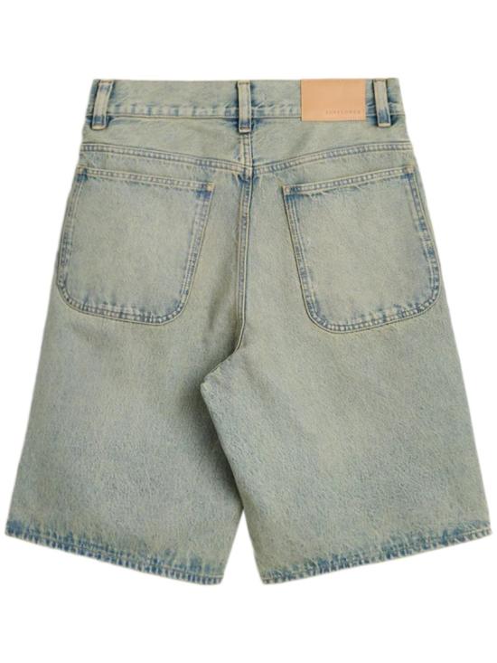 26SS 선플라워 가먼트 워시드 데님 숏팬츠 가먼트 워시드 데님 숏팬츠 51533753 Blue - SUNFLOWER
