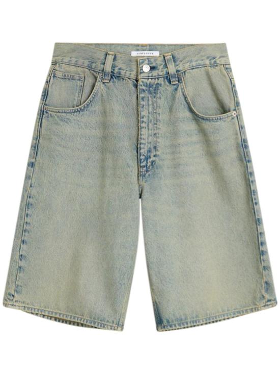 26SS 선플라워 가먼트 워시드 데님 숏팬츠 가먼트 워시드 데님 숏팬츠 51533753 Blue