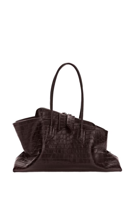  디 아티코 라 파세지아타 미디엄 탑 핸들 백 250WAH00054LBT021PR207 Brown