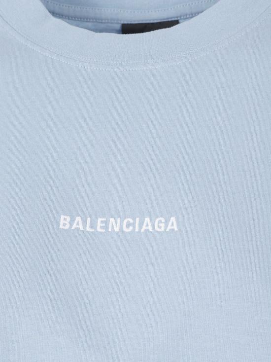 26SS 발렌시아가 반팔 티셔츠 850990WTTVJ14773 Blue - BALENCIAGA
