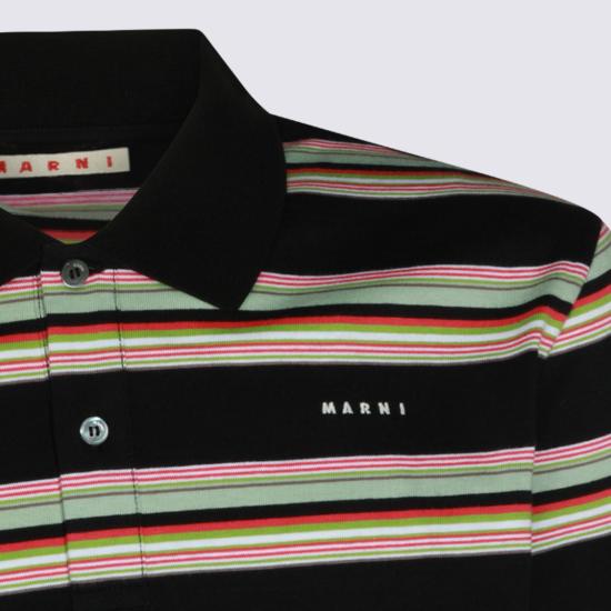 26FW 마르니 폴로 티셔츠 POJY0003LSUTC682STV18 Black - MARNI