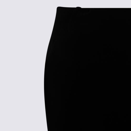 25FW 생로랑 미디 스커트 826769Y580T1000 Black - SAINT LAURENT