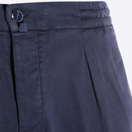 26SS 키톤 스트레이트 팬츠 UP1LACK0606H05 Black - KITON