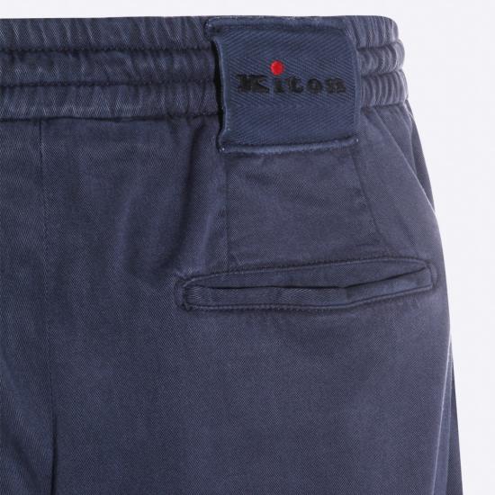 26SS 키톤 스트레이트 팬츠 UP1LACK0606H05 Black - KITON