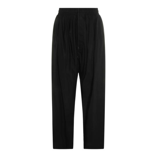 26FW 비비안웨스트우드 블랙 코튼 팬츠 블랙 코튼 팬츠 2F01001MW009QN401 Black