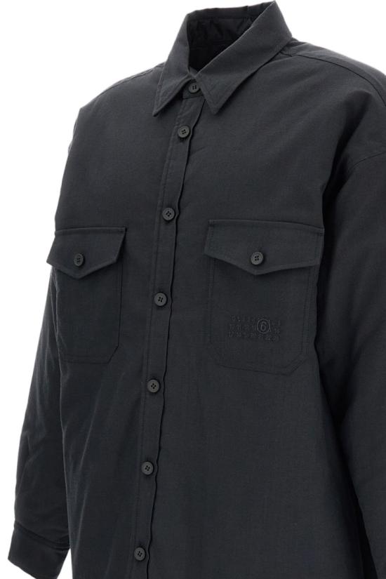 26FW MM6 메종마르지엘라 자켓 SH0DT0045MTN193962 Black - MM6 MAISON MARGIELA
