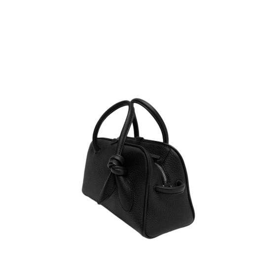 26FW 자크뮈스 TURISMO 투리스모 소프트 스몰 볼링 토트벡 BAW00416AC03A03990 Black - JACQUEMUS