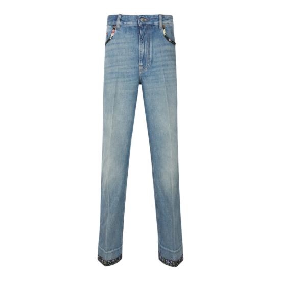  발렌티노 가라바니 데님 팬츠 6B0DD19X94V558 Blue