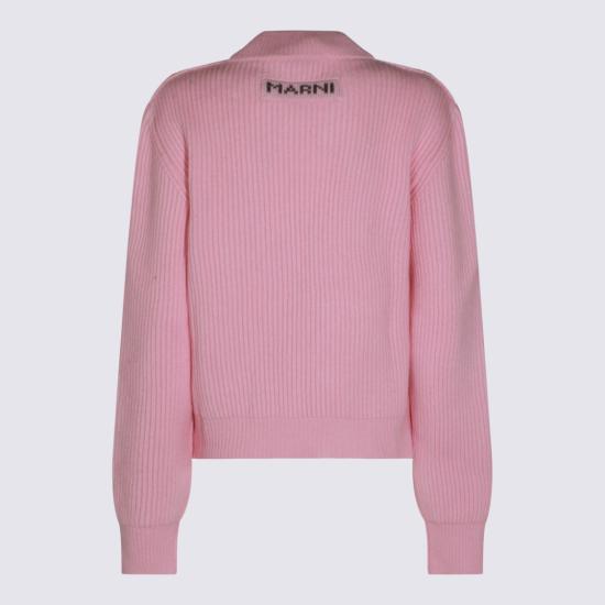 26FW 마르니 스웨터 CVMD0169A0UFZ41400C14 Pink - MARNI