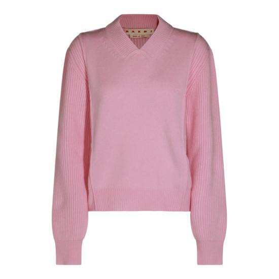 26FW 마르니 스웨터 CVMD0169A0UFZ41400C14 Pink