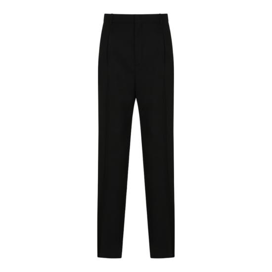 26SS 생로랑 수트 팬츠 871869Y2J021000 Black
