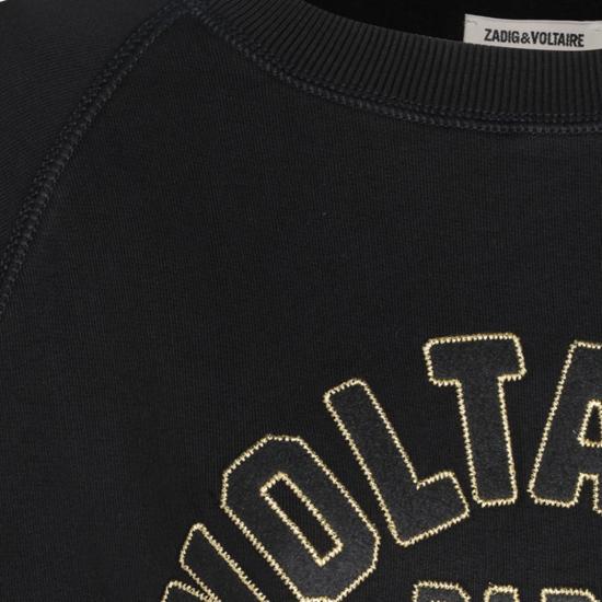26FW 자딕앤볼테르 긴팔 티셔츠 JWSS01745011 Black - ZADIG & VOLTAIRE
