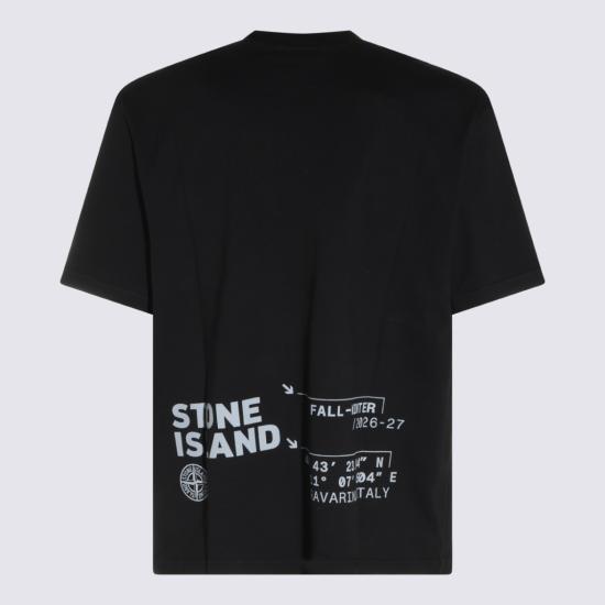 26FW 스톤 아일랜드 반팔 티셔츠 L2S152100001S0480V0029 Black - STONE ISLAND