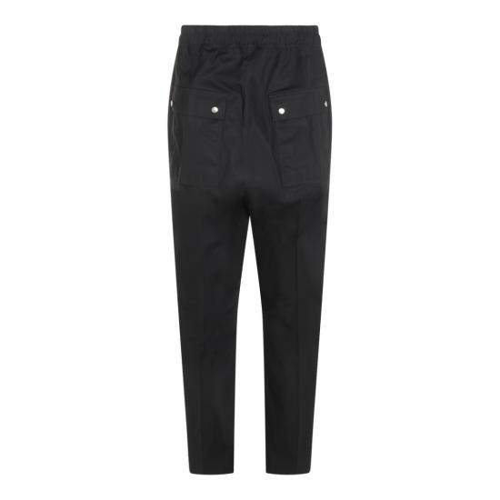 26FW 릭 오웬스 트레이닝/조거 팬츠 RU02F4361TE09 Black - RICK OWENS
