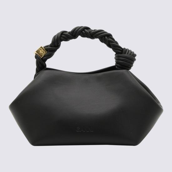 26FW 가니 스몰 레더 보우 토트백 A5241099 Black - GANNI