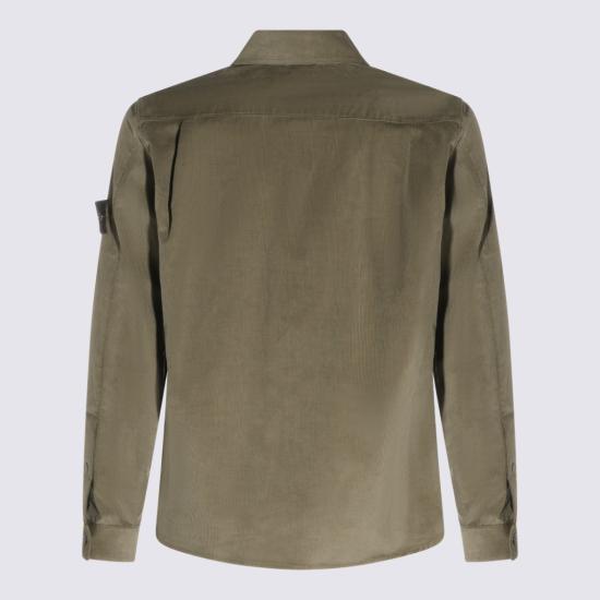 26FW 스톤 아일랜드 긴팔 셔츠 L2S151200042S0144V005G Brown - STONE ISLAND
