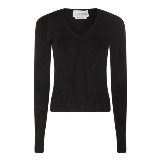  알렉산더 맥퀸 스웨터 768602Q1A651000 Black