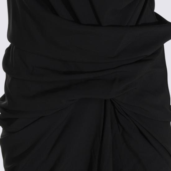 26FW 릭 오웬스 롱 원피스 RP02F5561HY09 Black - RICK OWENS