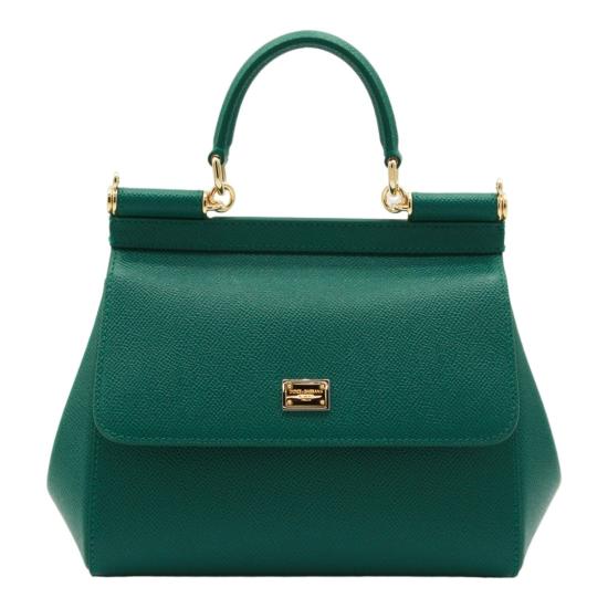 26FW 돌체앤가바나 미디움 시실리 핸드백 BB6003B100187174 Green