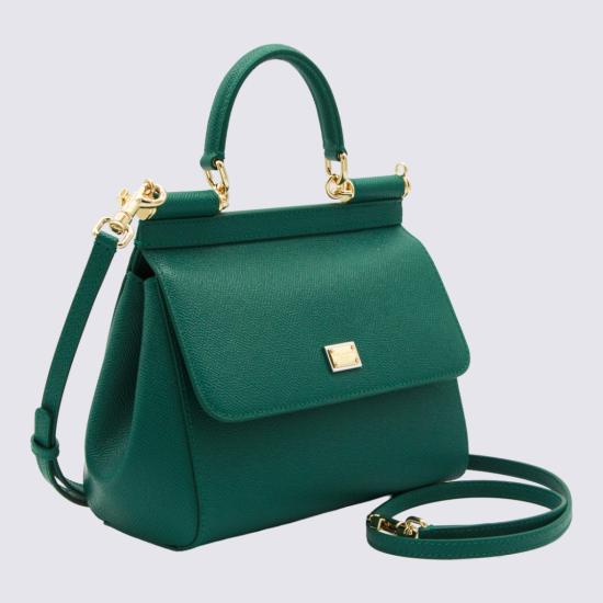26FW 돌체앤가바나 미디움 시실리 핸드백 BB6003B100187174 Green - DOLCE & GABBANA