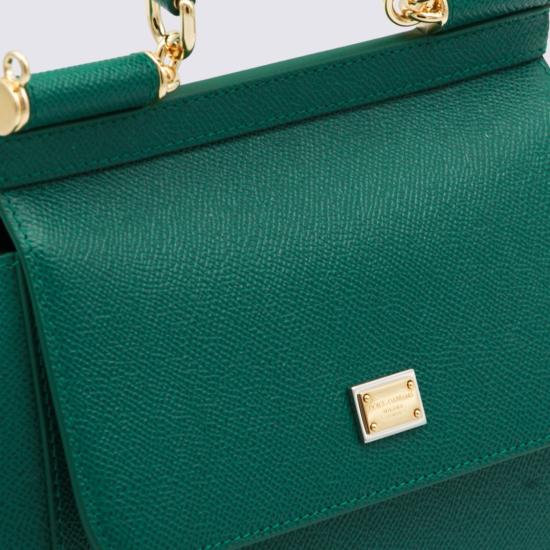 26FW 돌체앤가바나 미디움 시실리 핸드백 BB6003B100187174 Green - DOLCE & GABBANA