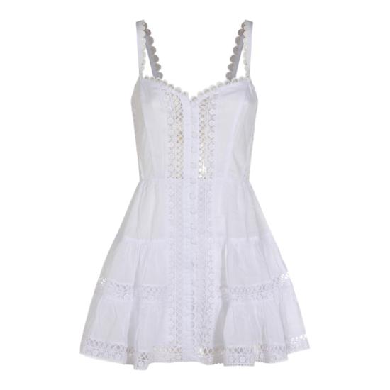 26SS 챠로 루이즈 이비자 미디 원피스 261603WHITE