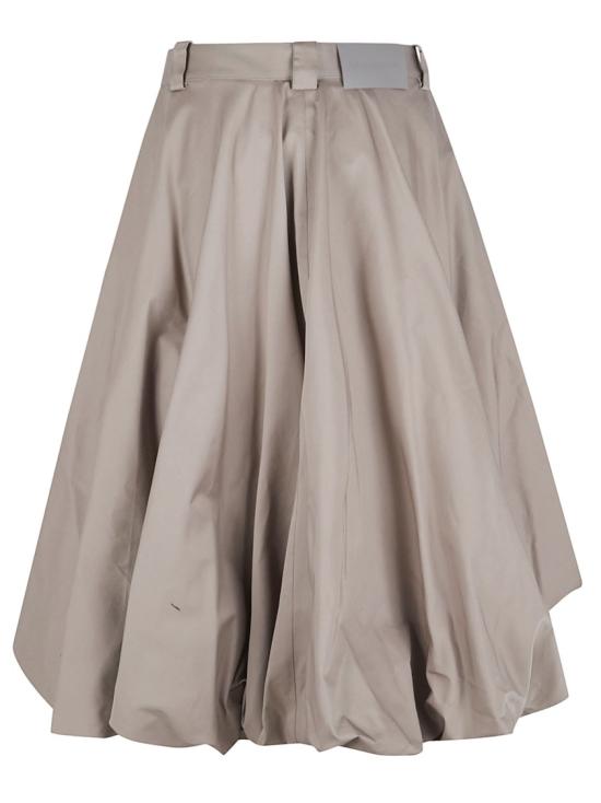 26SS 발렌시아가 미디 스커트 872540WTSP139509 Grey - BALENCIAGA
