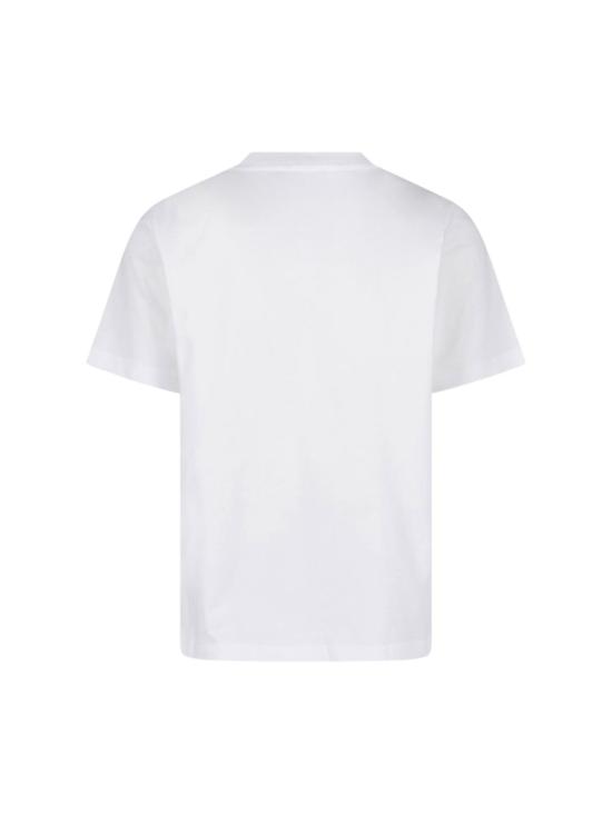 26FW 카사블랑카 반팔 티셔츠 M PF26 JTS 001 03TENNIS CLUB TRIANGLE White - CASABLANCA
