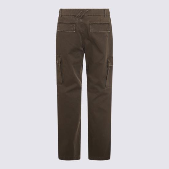 25SS 버버리 워싱 코튼 카고 팬츠 8105255C1764 Black - BURBERRY