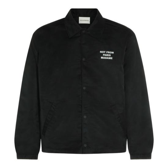 26FW 드롤드무슈 봄버 자켓 PERMJT183PA014BL Black