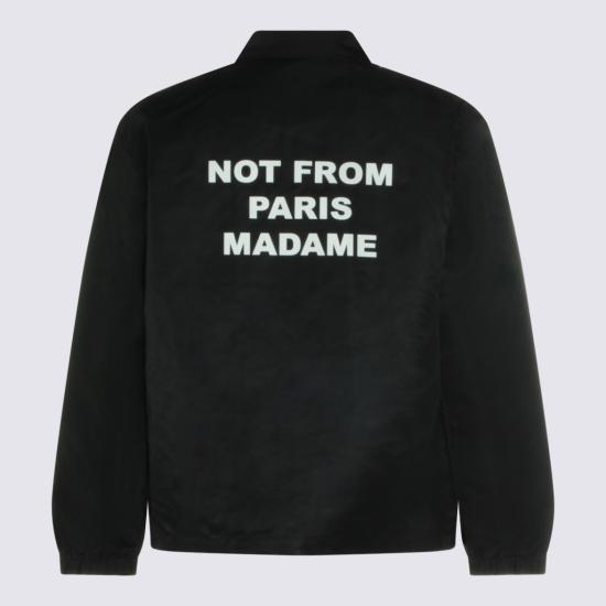 26FW 드롤드무슈 봄버 자켓 PERMJT183PA014BL Black - DROLE DE MONSIEUR