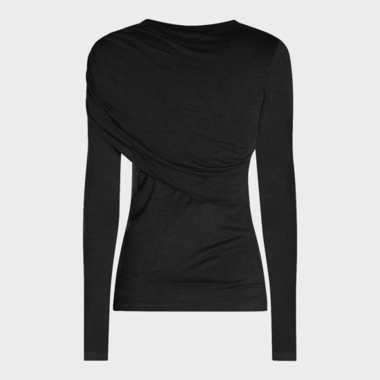 26FW 이자벨마랑에뚜왈 드레시 탑 드레시 탑 26AHT0656FDD3K01E01BK Black - ISABEL MARANT ETOILE