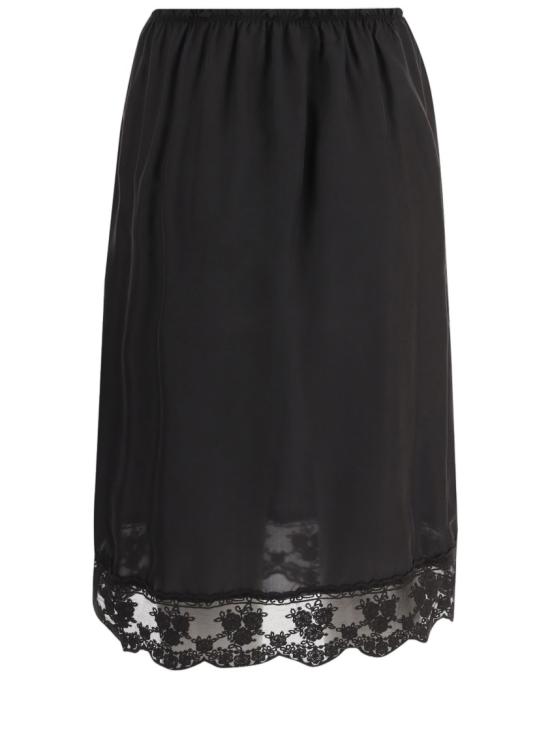 26FW 더 가먼트 미디 스커트 22459050 Black - THE GARMENT