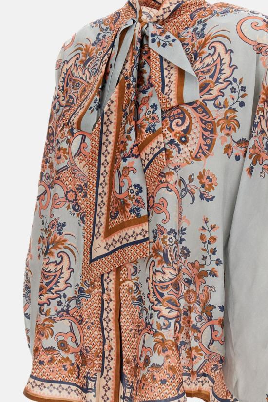 26FW 짐머만 블라우스 4461TSS261BLUPF Neutrals - ZIMMERMANN