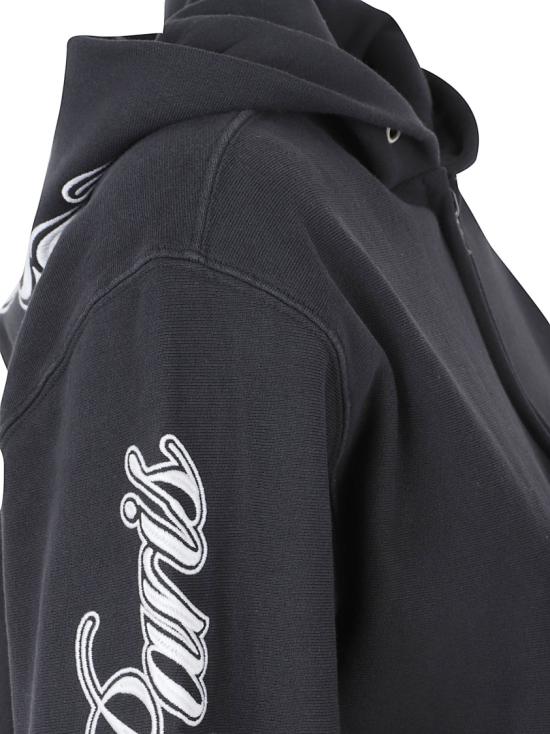 26SS 발렌시아가 후드 티셔츠 851236WTTVM86552 Black - BALENCIAGA
