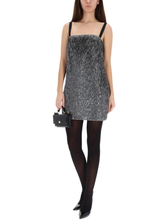 25FW 돌체앤가바나 숏 원피스 F60FNZ FLSL5S0998 Grey - DOLCE & GABBANA