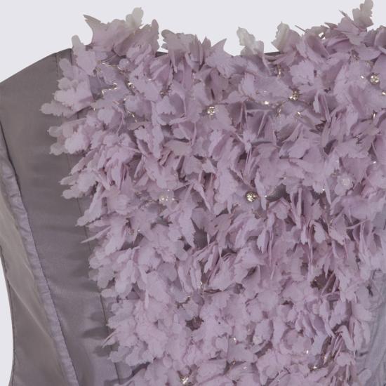 26SS 엘리자베타프랜치 미디 원피스 AB94262E2EV7 Purple - ELISABETTA FRANCHI