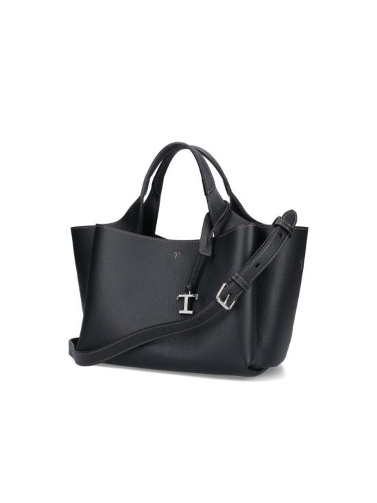 26FW 토즈 미니 토트백 XBWAPAFL100QRIB999 Black - TODS