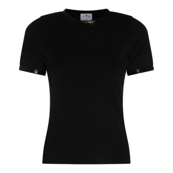 26FW 쿠레쥬 반팔 티셔츠 326JTS017JS03119999 Black