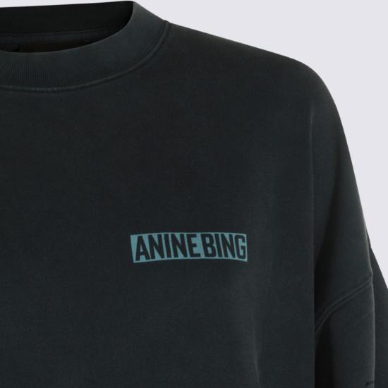 26FW 애니빙 긴팔 티셔츠 A0812599WBL1 Black - ANINE BING