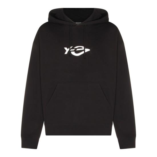26FW 와이쓰리 후드 티셔츠 KR1070BLACK