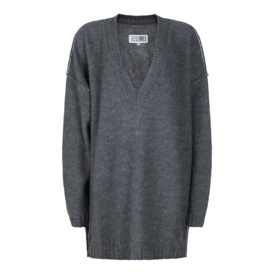 26FW MM6 메종마르지엘라 스웨터 S52HN0016M13289859M Grey