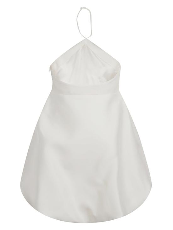 26SS 발렌시아가 숏 원피스 872264WTUT229002 White - BALENCIAGA
