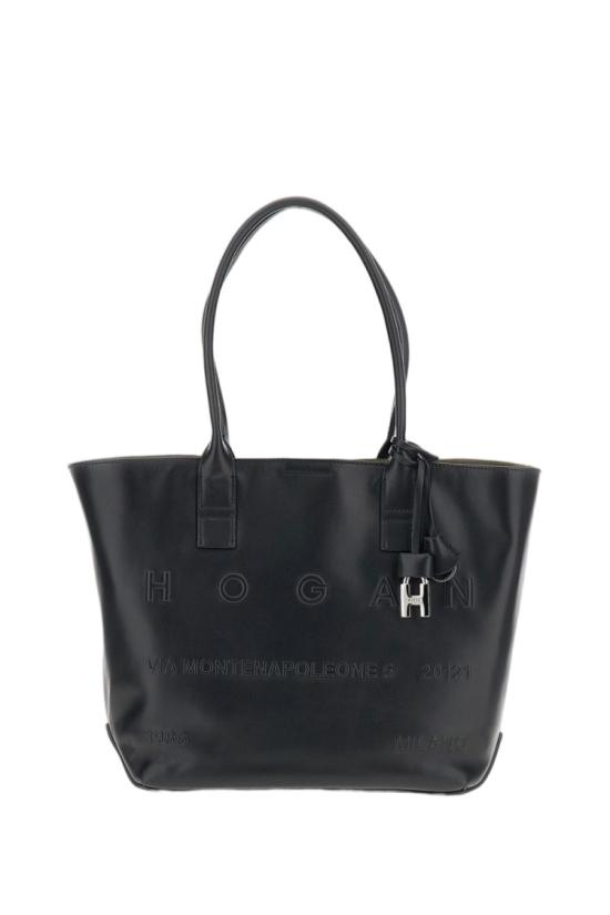 26FW 호간 토트백 KBW01TA0200TZPB999 Black