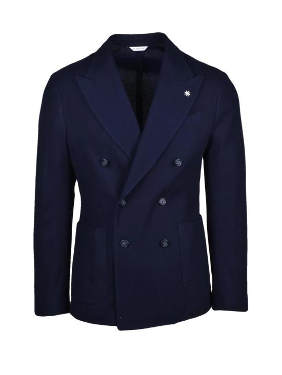 25SS 마뉴엘리츠 자켓 마누엘 리츠 코튼 더블 브레스트 재킷