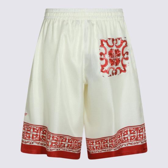 26FW 돌체앤가바나 숏팬츠 GV37ATHI135IP5DQ White - DOLCE & GABBANA