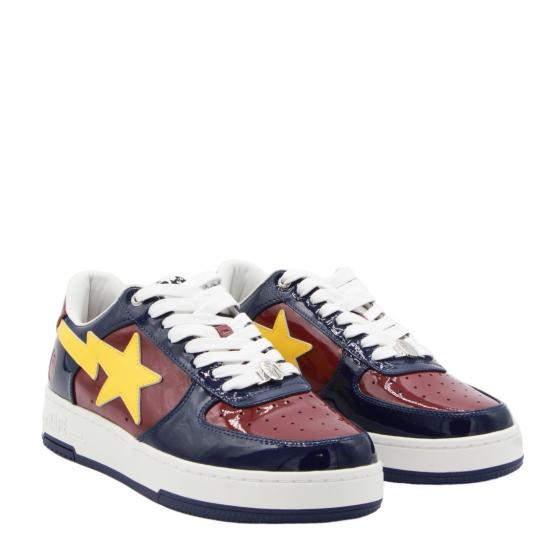26SS 베이프 스니커즈 001FWM301305MBURGUNDY Blue