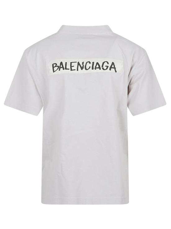 26SS 발렌시아가 반팔 티셔츠 850990WTTVL69012 White - BALENCIAGA